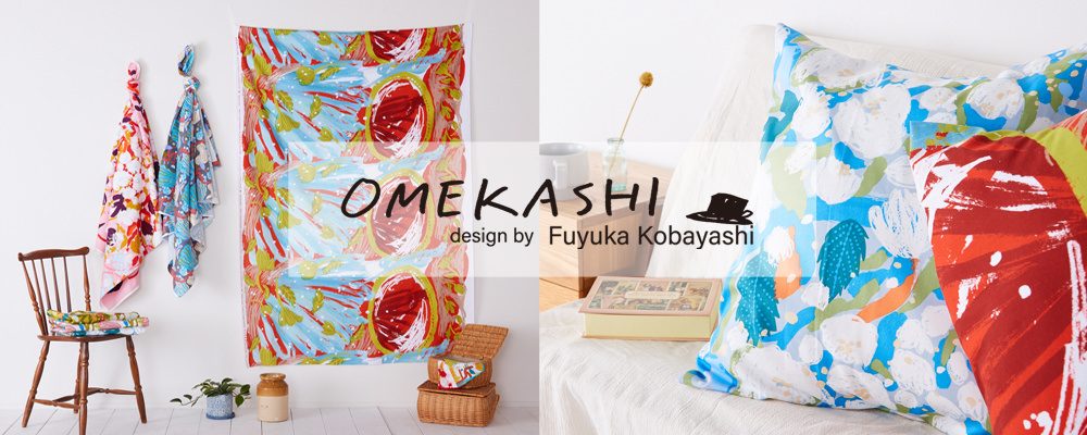 “OMEKASHI” design by Fuyuka Kobayashi